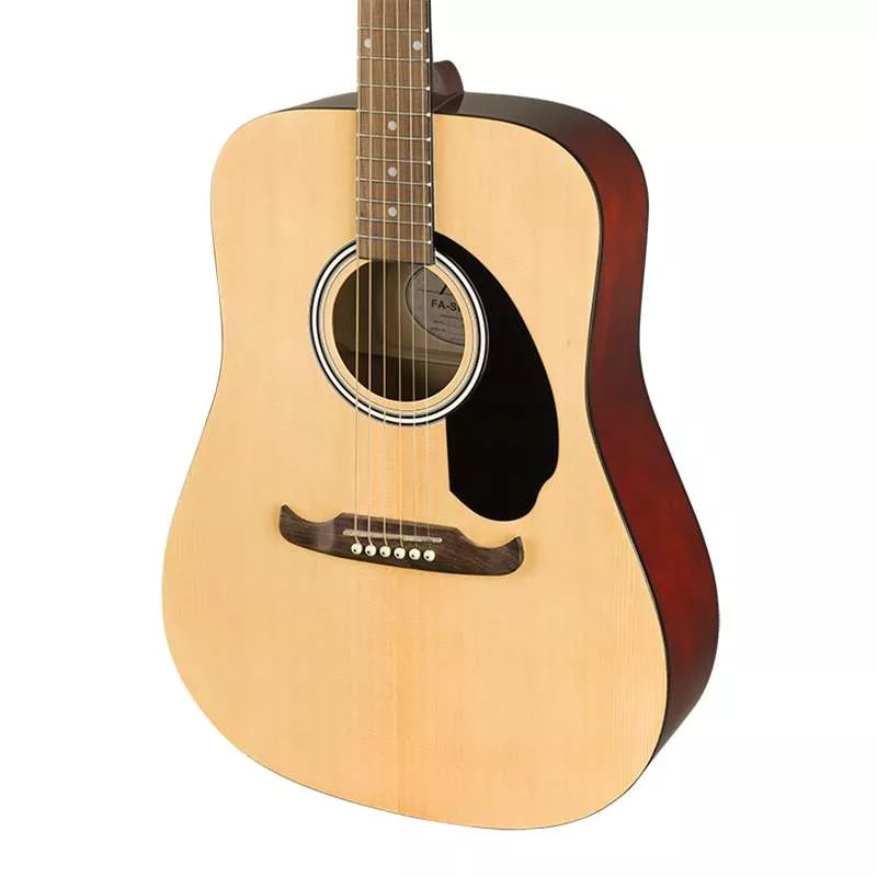 Fender FA-125 Dreadnought - Natural with Walnut Fingerboard, w/ Bag