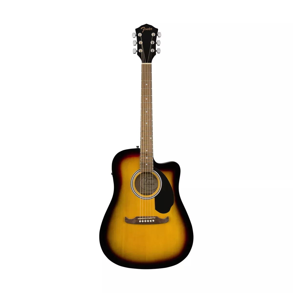 Fender FA-125CE Dreadnought Acoustic Guitar, Sunburst