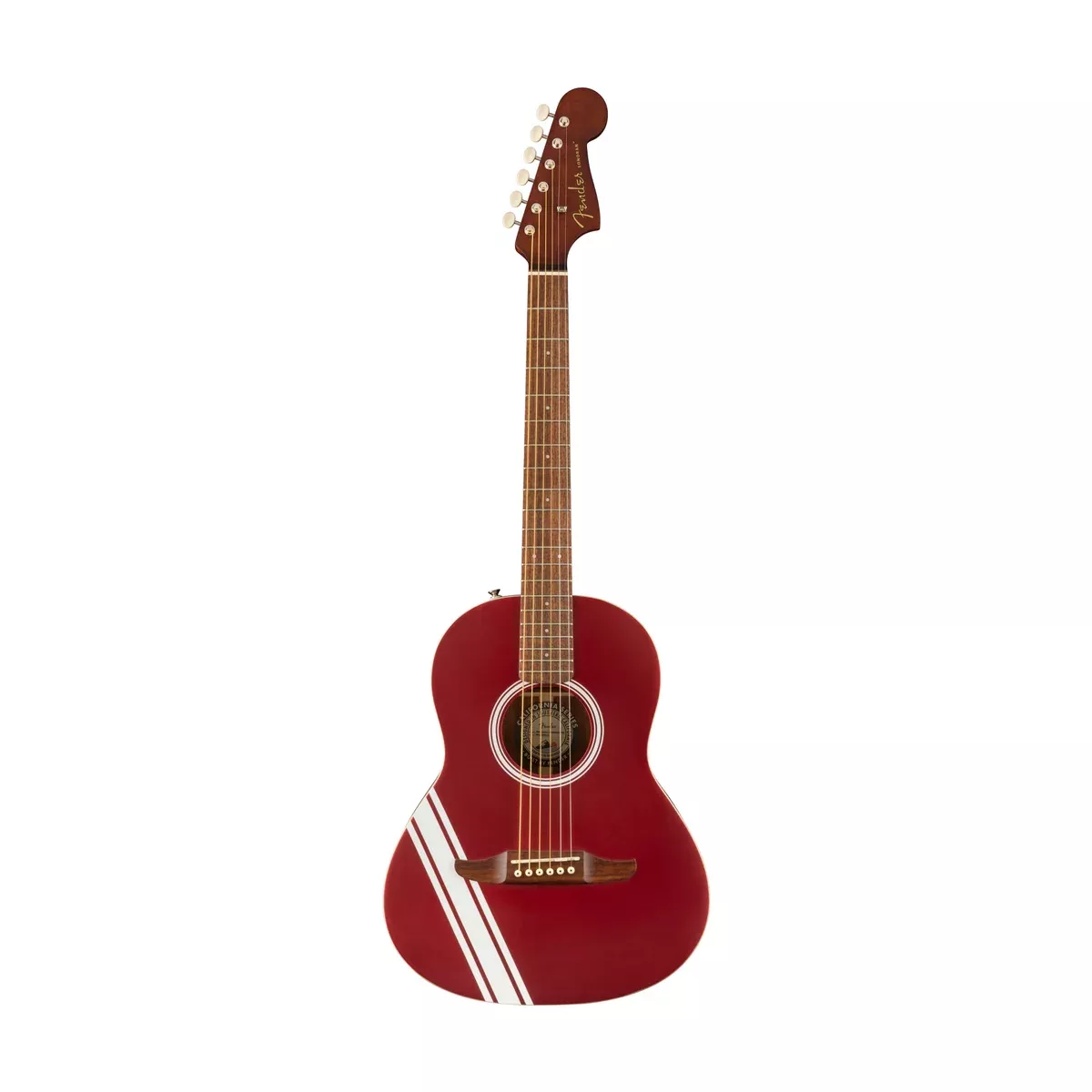 Fender FSR Sonoran Mini Guitar w/Competition Stripes, Candy Apple Red