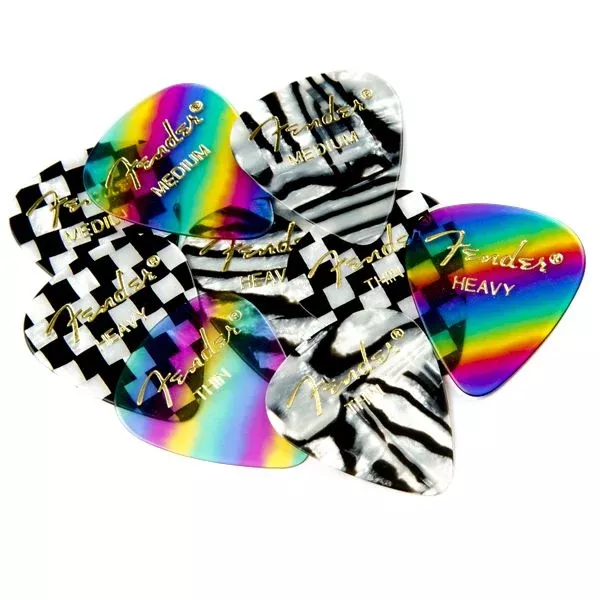 Fender Graphic 351 Shape Picks 12 Pack