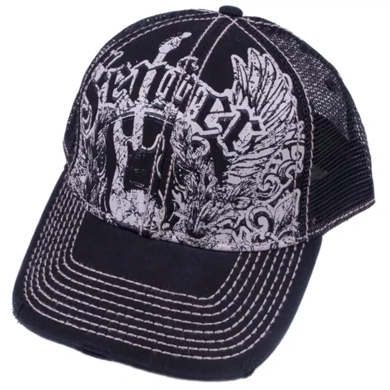 Fender Hat Wings Trucker Cap Black 9106012006