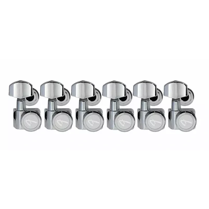 Fender LOCKING TUNERS MACHINE HEADS CHROME F-0990818100