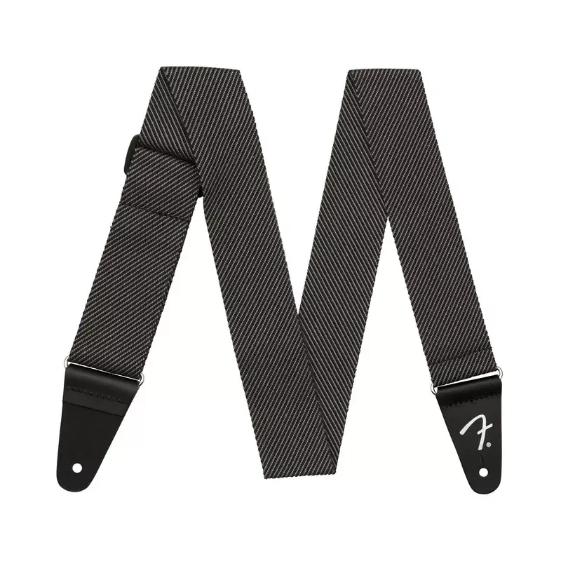 Fender Modern 2″ Tweed Strap, Gray & Black