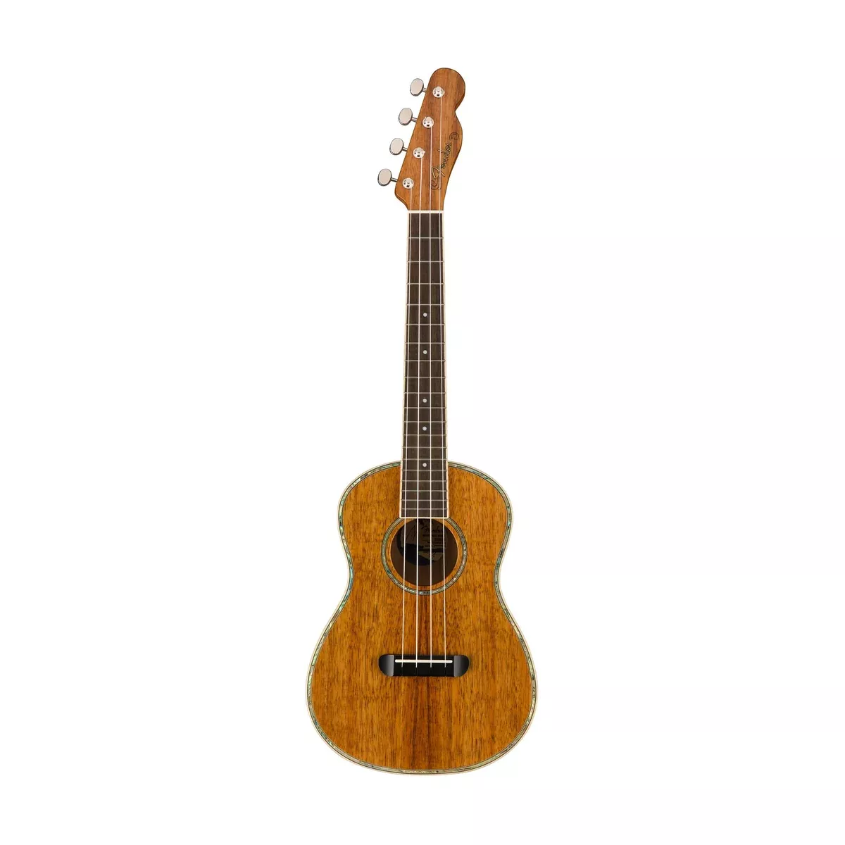 Fender Montecito Tenor Ukulele w/Bag, Walnut FB, Natural