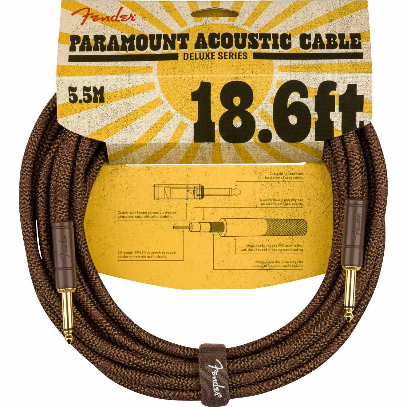 Fender Paramount Acoustic Instrument Cable