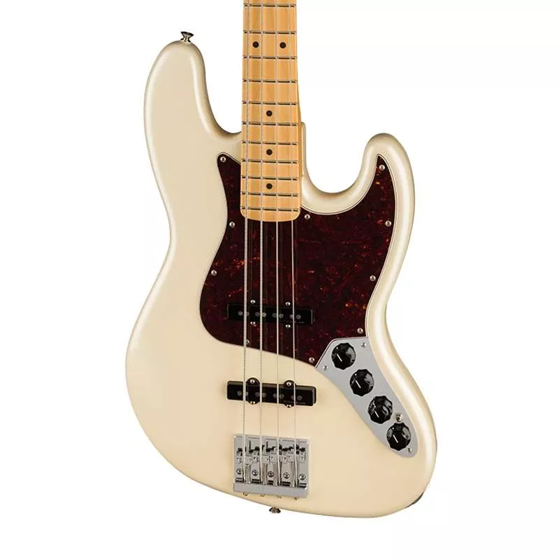 Fender Player Plus Jazz Bass - Olympic Pearl with Maple Fingerboard