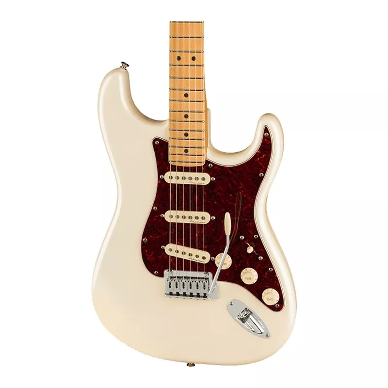 Fender Player Plus Stratocaster - Olympic Pearl with Maple Fingerboard