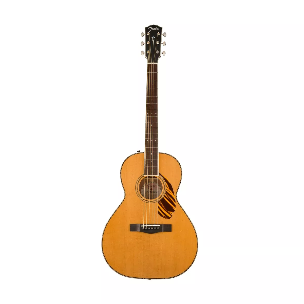Fender PS-220E Parlour Electro Acoustic Guitar, Natural