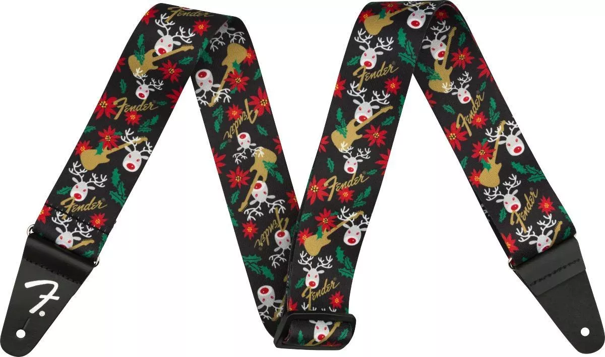 Fender Ugly Christmas Sweater Guitar Strap