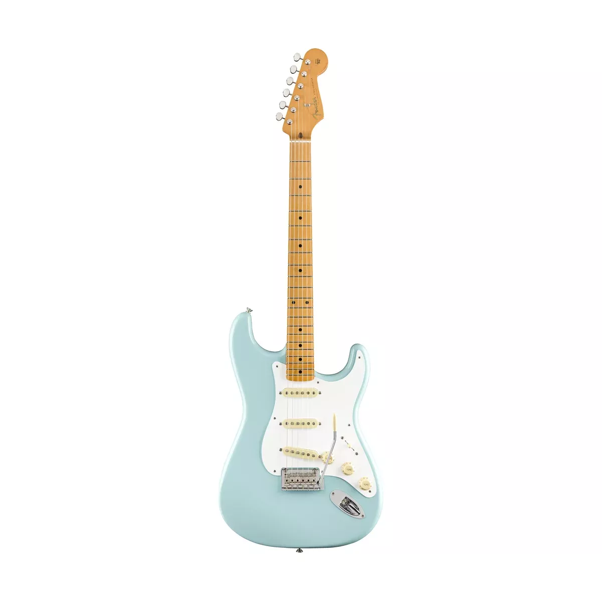 Fender Vintera 50s Stratocaster Modified Electric Guitar, Maple FB, Daphne Blue