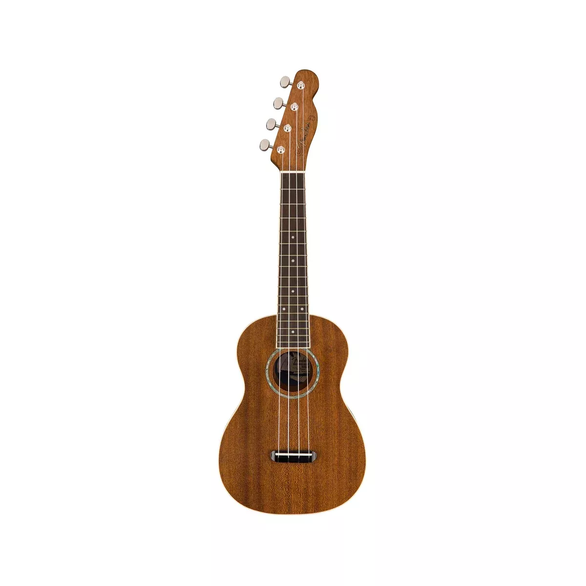 Fender Zuma Concert Ukulele, Walnut FB, Natural