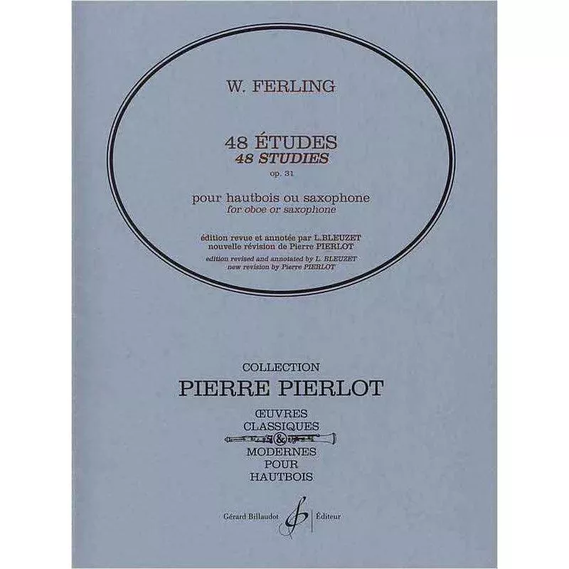 FERLING - 48 STUDIES OP 31 FOR OBOE