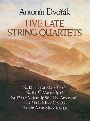 Five Late String Quartets: String Quartet Book