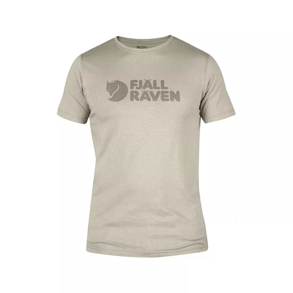 Fjallraven Logo T-Shirt, Chalk White