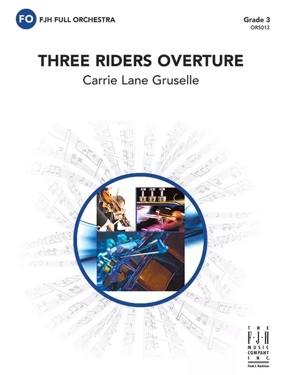FJH OR5013 Three Riders Overture for Orchestra