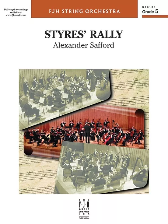 FJH ST6105 Styres’ Rally for String Orchestra