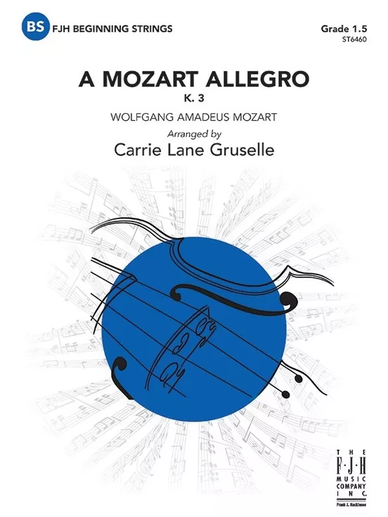 FJH ST6460 A Mozart Allegro for String Orchestra