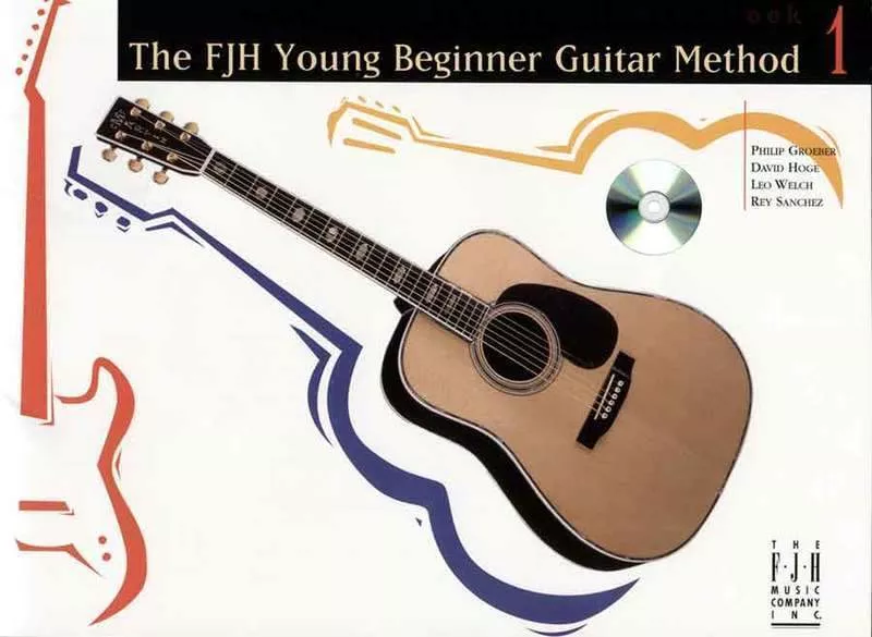 The FJH Young Beginner Guitar Method, Lesson Book 1 with CD