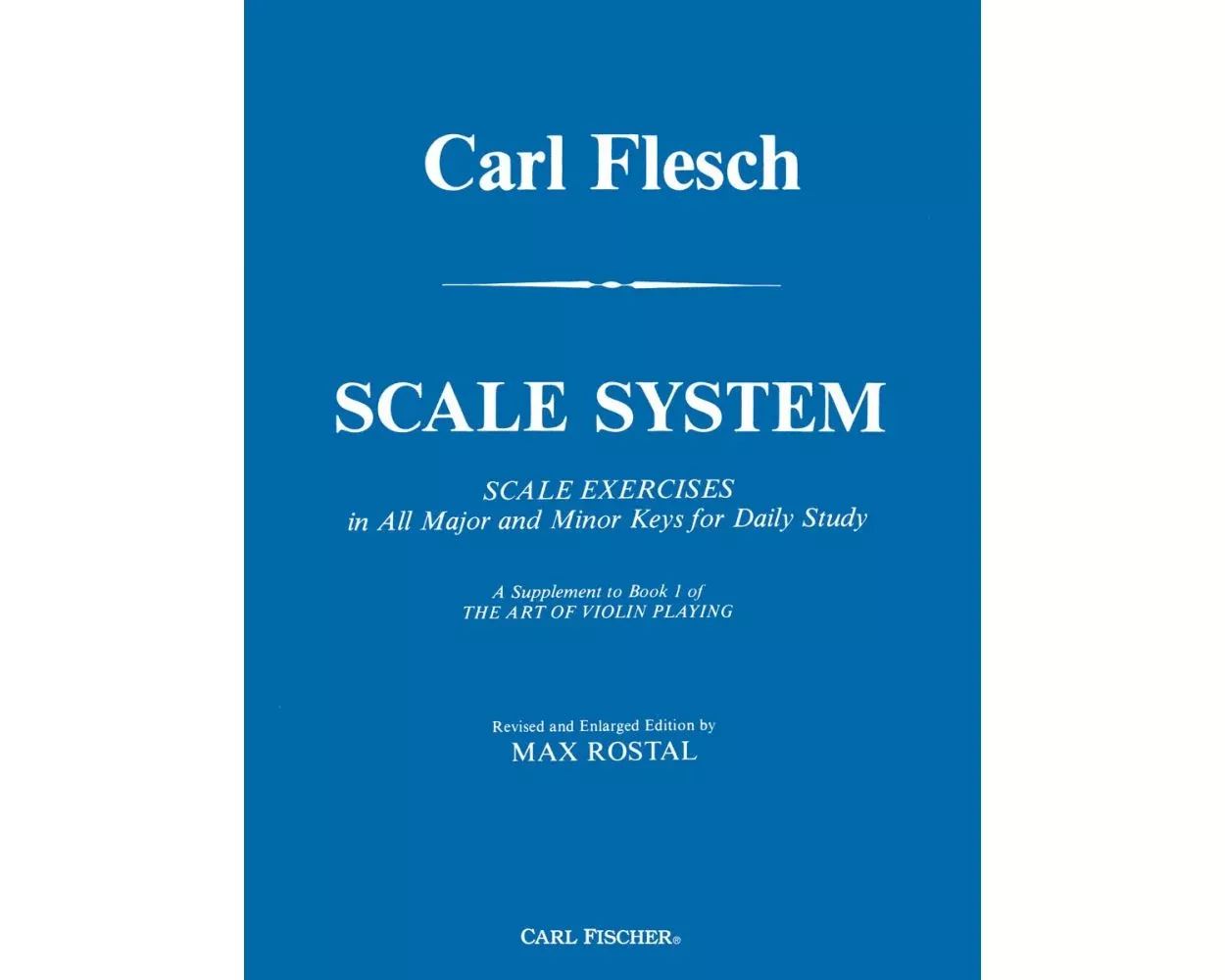 Flesch – Scale System for Violin