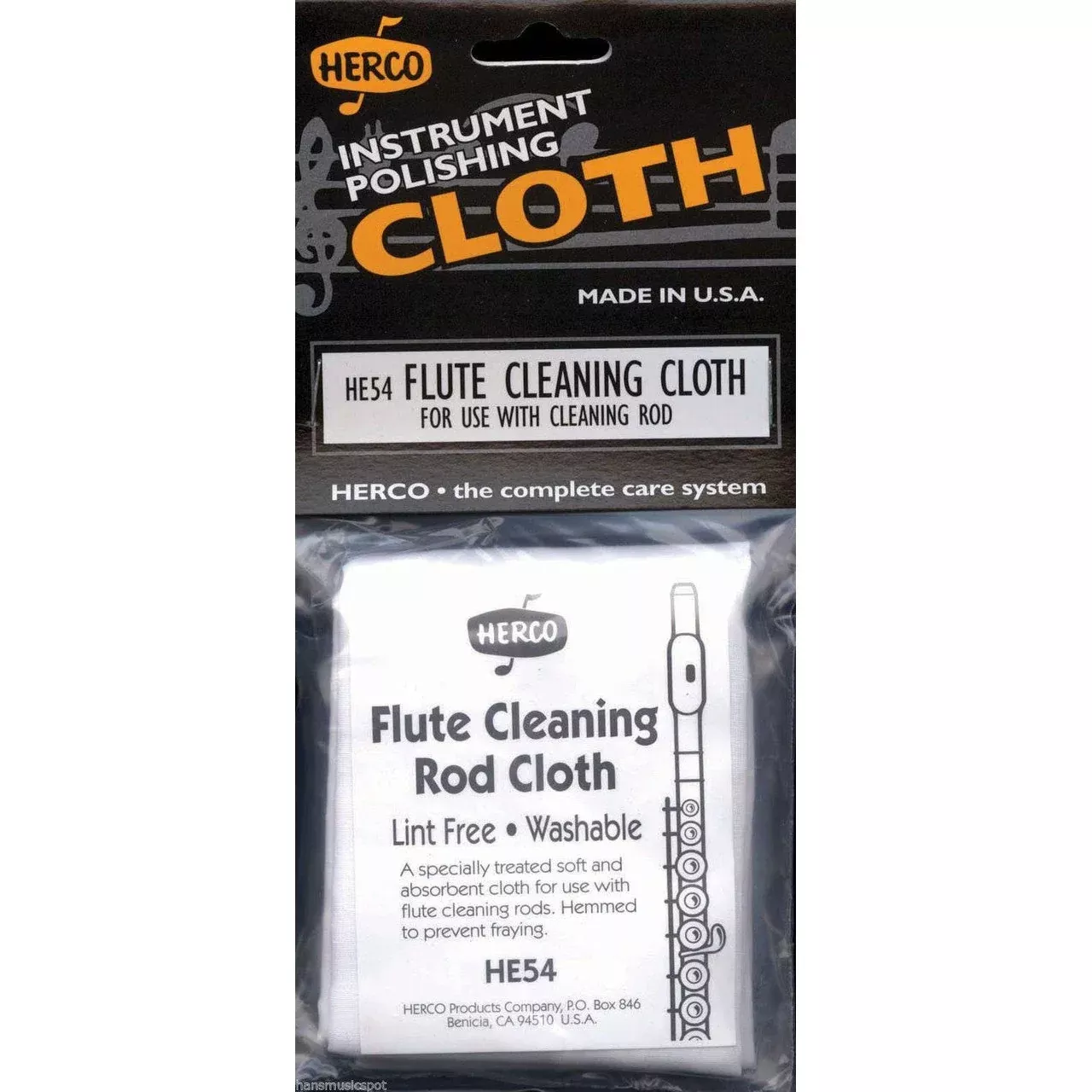 Flute Rod Cloth