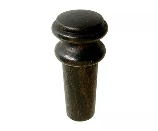 Fluted Ebony Violin Endpin