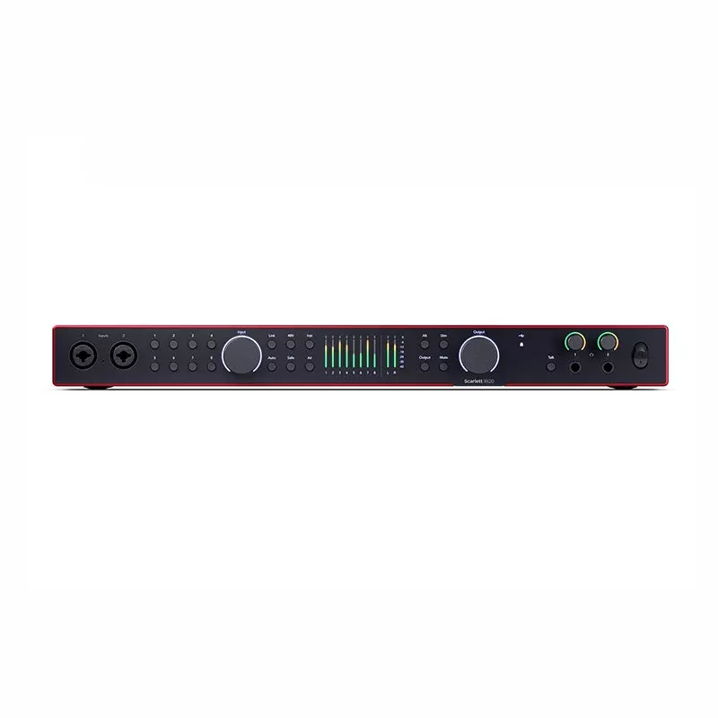 Focusrite Scarlett 18i20 (4th Gen) – 18-in, 20-out USB Type-C Interface