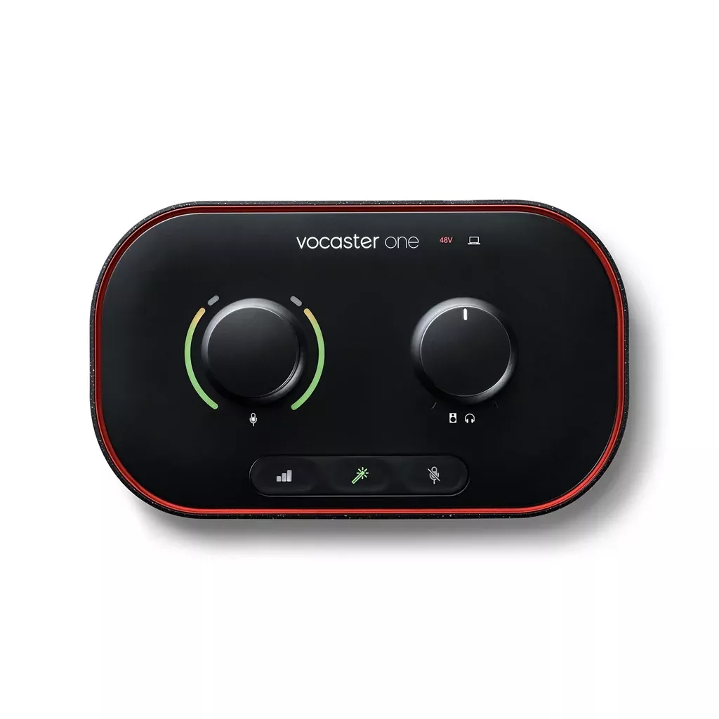 Focusrite Vocaster One USB-C Podcasting Audio Interface
