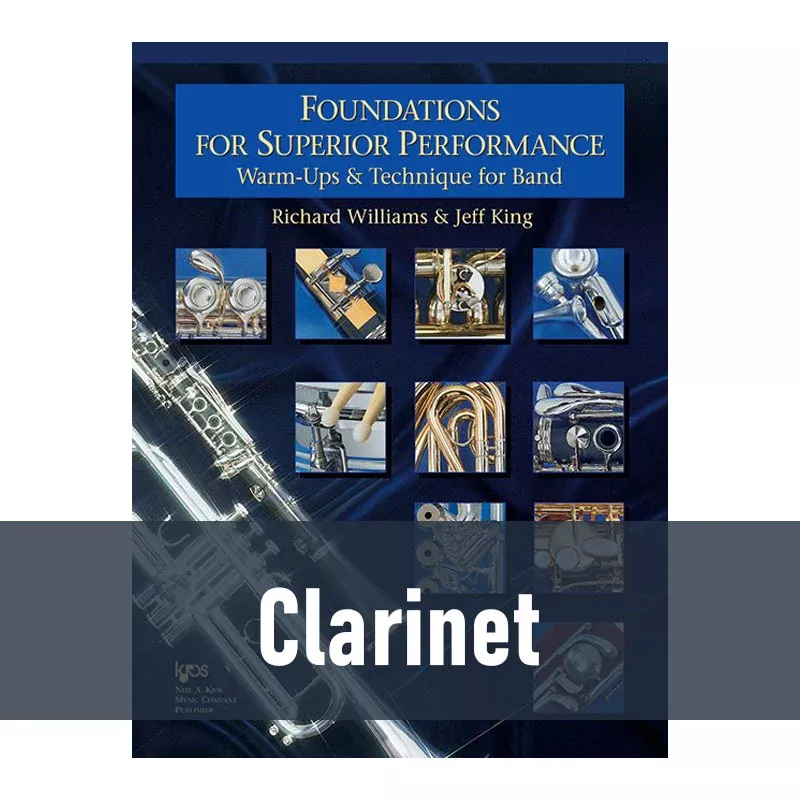 Foundations for Superior Performance – Clarinet (Book 1)