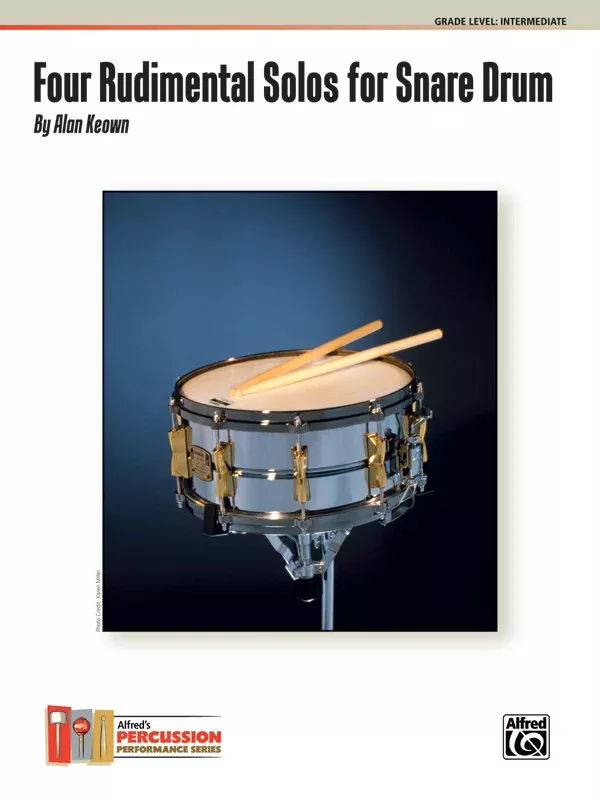 Four Rudimental Solos for Snare Drum: Snare Drum Book