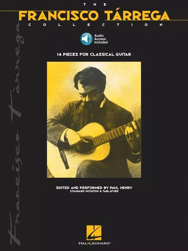 FRANCISCO TARREGA COLLECTION GUITAR TAB BK/OLA