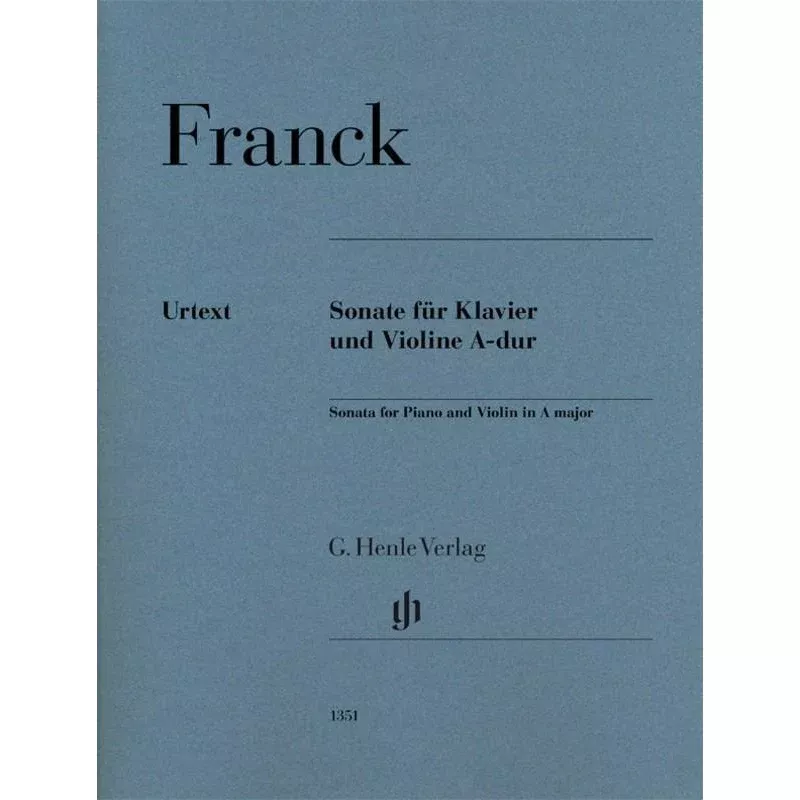 Franck Violin Sonata In A major