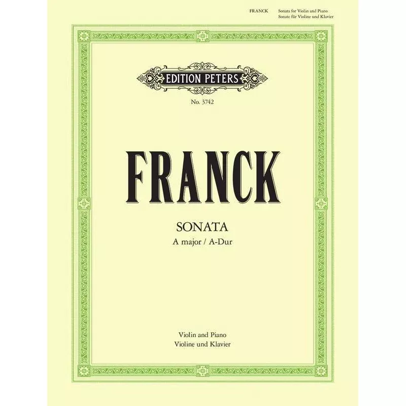 Frank - Sonata in A major for Violin and Piano