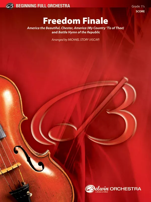 Freedom Finale: Full Orchestra Conductor Score & Parts