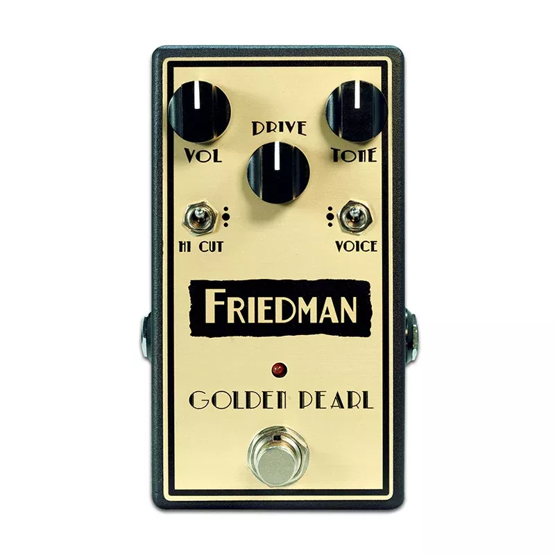 Friedman Golden Pearl Transparent Low Gain Overdrive