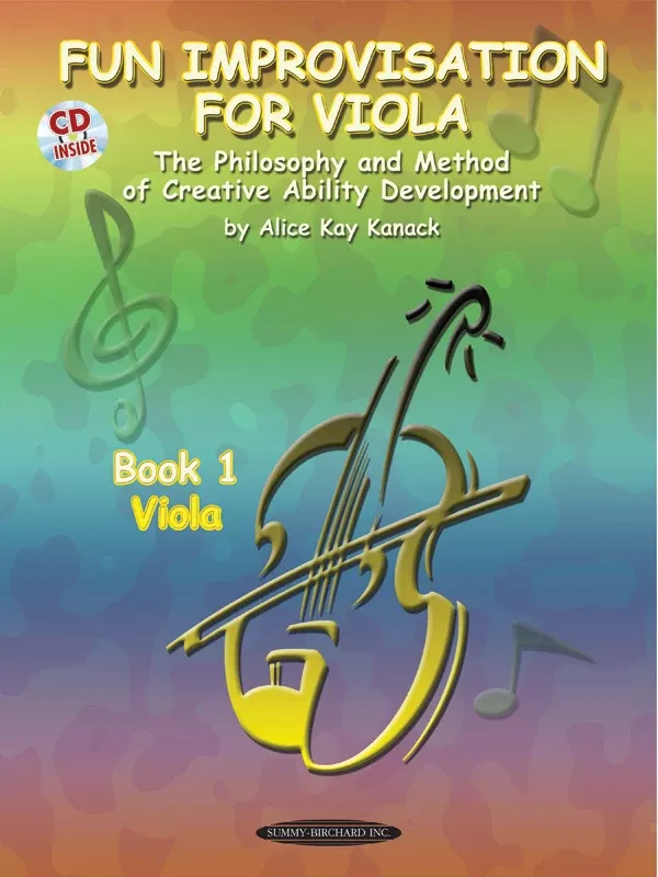 Fun Improvisation for Viola: Viola Book & CD