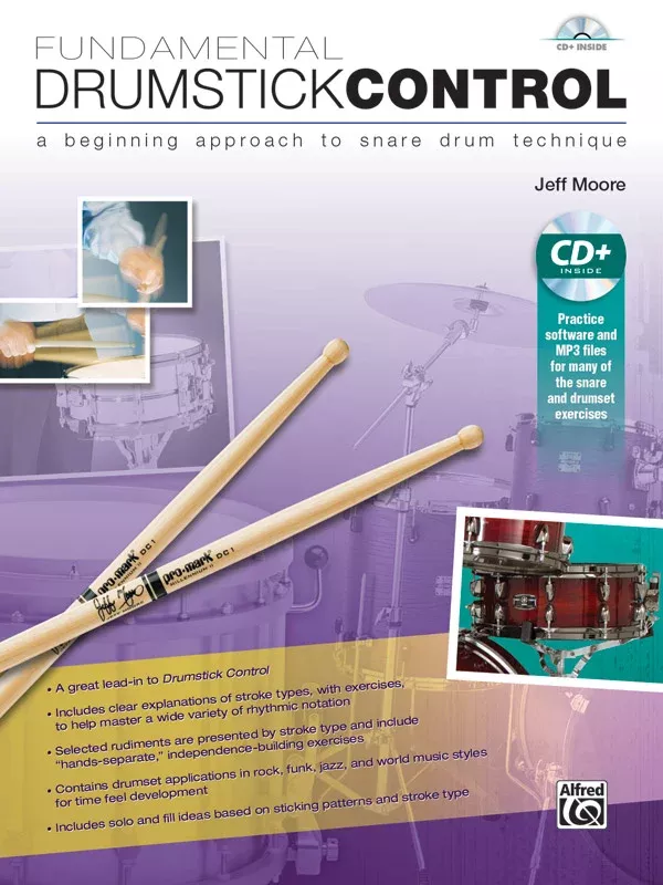 Fundamental Drumstick Control: Snare Drum Book & CD