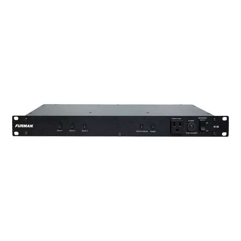 Furman M-8S Power Sequencer with 9 Outlets