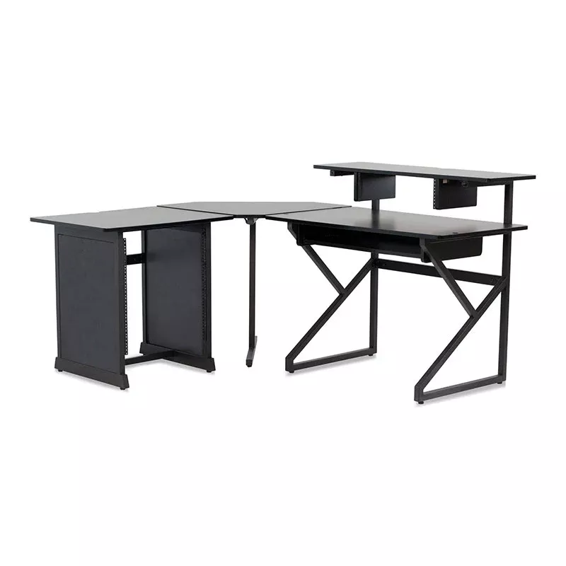 Gator Frameworks Desk Set - Main Desk, Corner, Rack