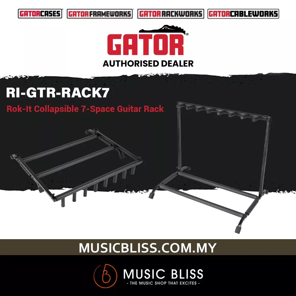 Gator Frameworks RI-GTR-RACK7 Guitar Rack for 7 Guitars