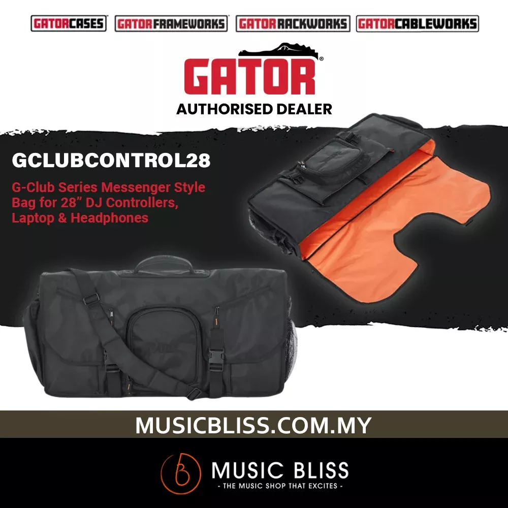 Gator G-Club Messenger Bag For DDJ-1000SRT Controller