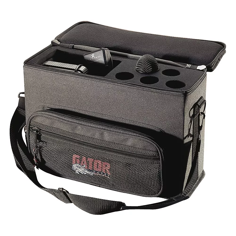 Gator GM Padded Gig Bag for Microphones 5B