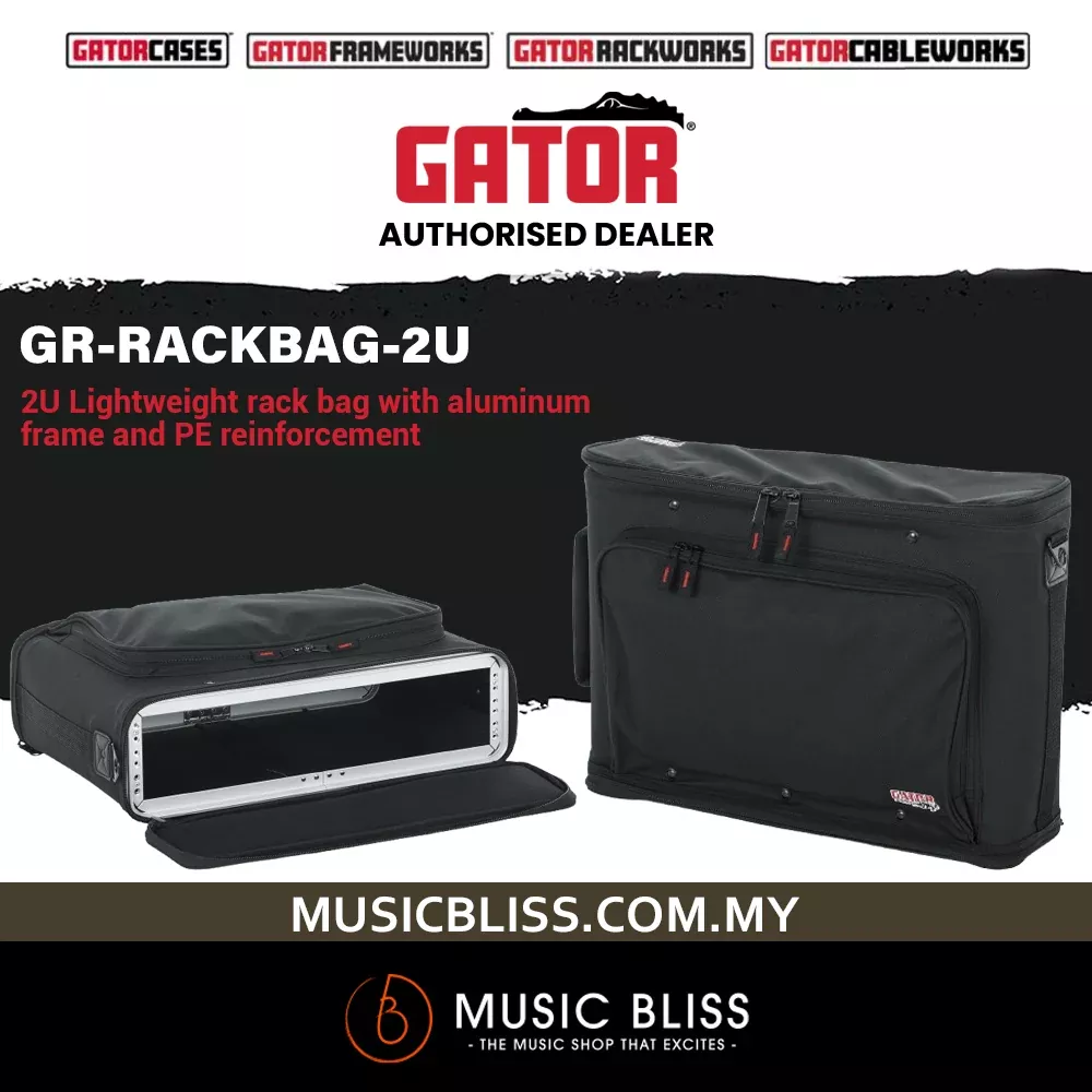 Gator GR-RACKBAG-2U Lightweight Rack Bag