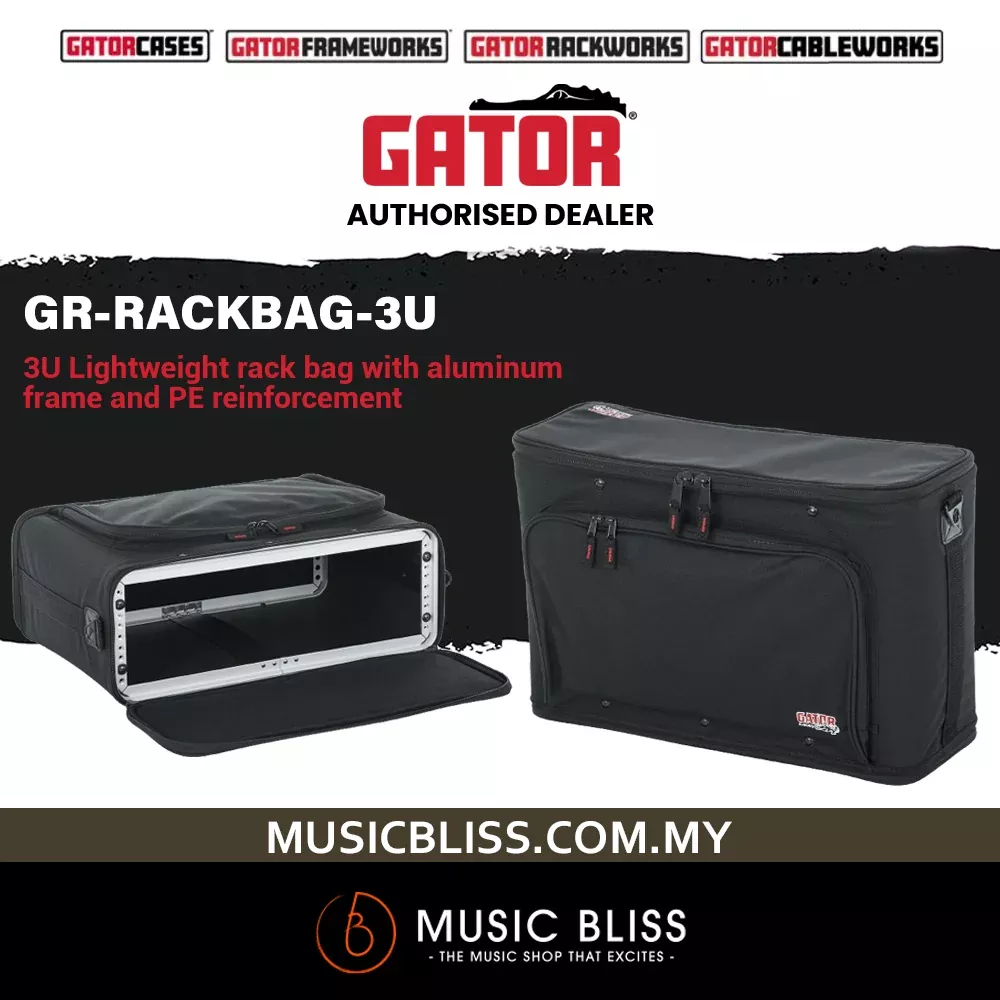 Gator GR-RACKBAG-3U Lightweight Rack Bag