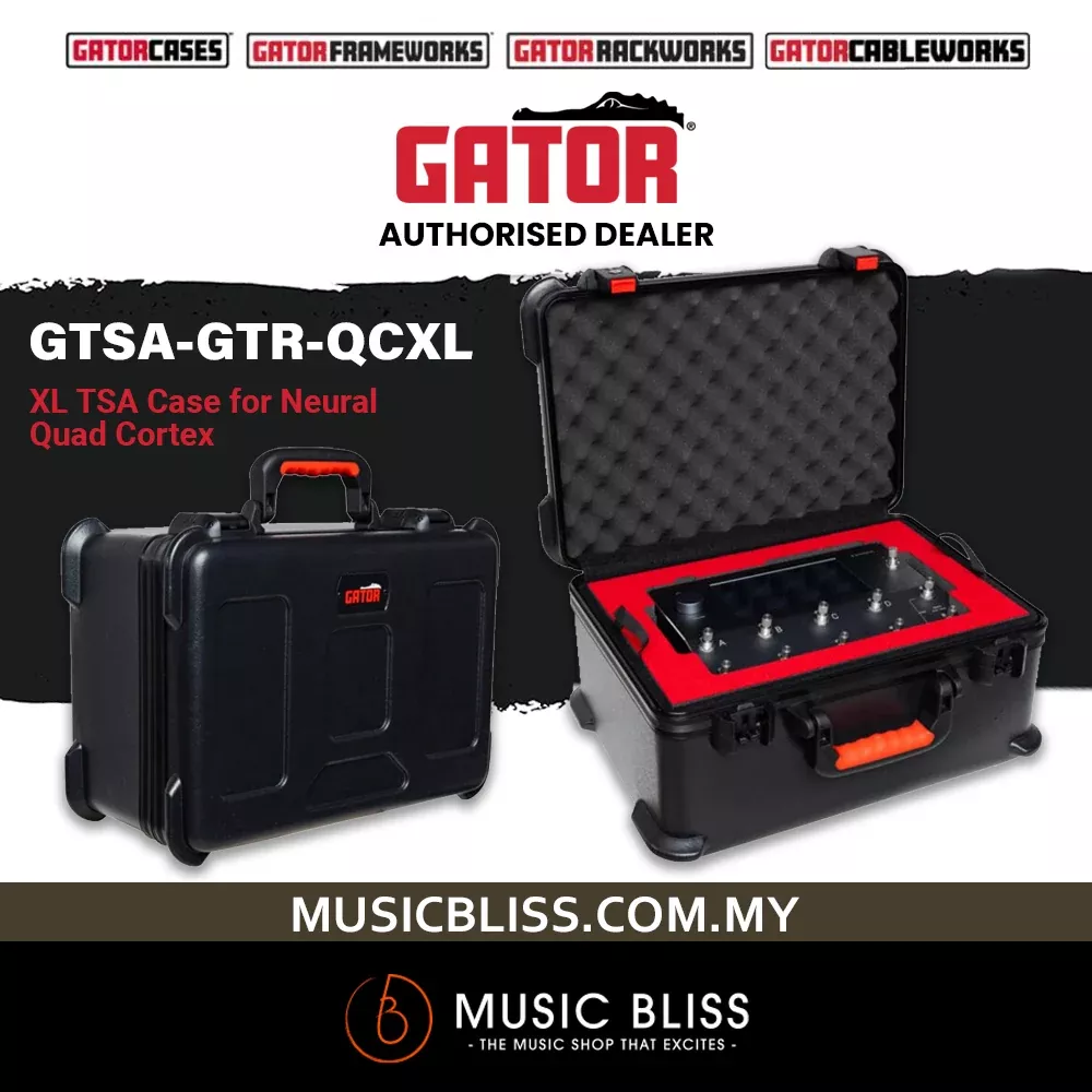 Gator GTSA-GTR-QCXL Extra-large TSA Case for Neural DSP Quad Cortex
