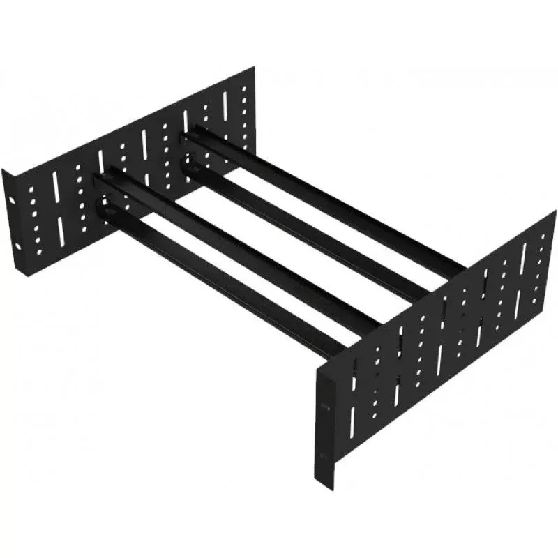 Gator Rackworks 2U trap shelf Rackable clamping 14″ deep