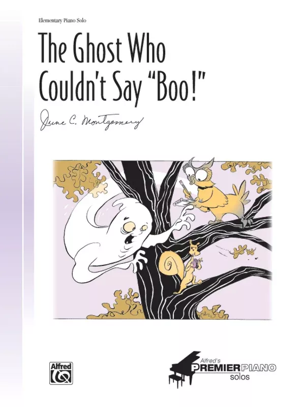 The Ghost Who Couldn't Say "Boo!": Piano Sheet
