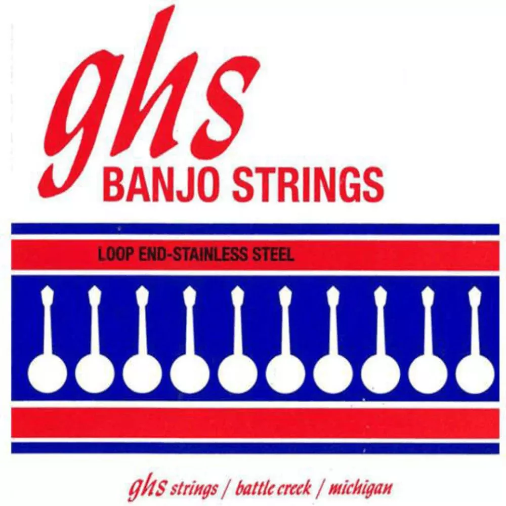 GHS 190 Plectrum Banjo 4 String11-26 Gauge