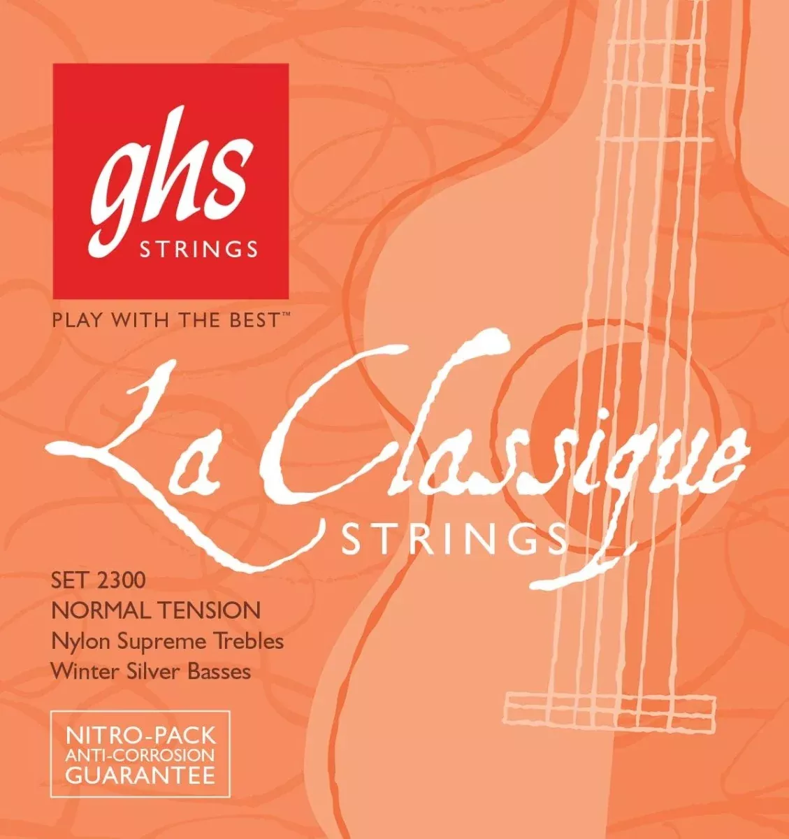 GHS 2300LA Classique Guitar String 29-40 Gauge