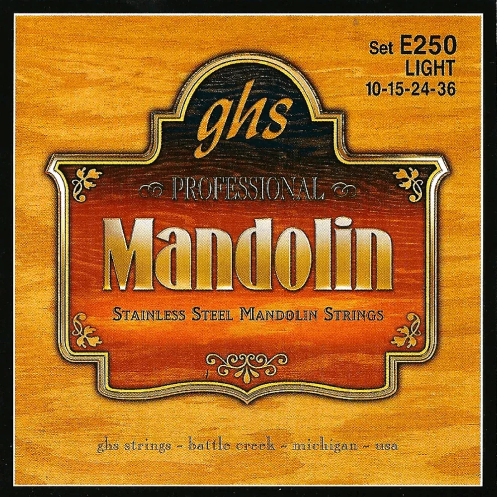 GHS E250 StainlessSteel Mandolin 10-36