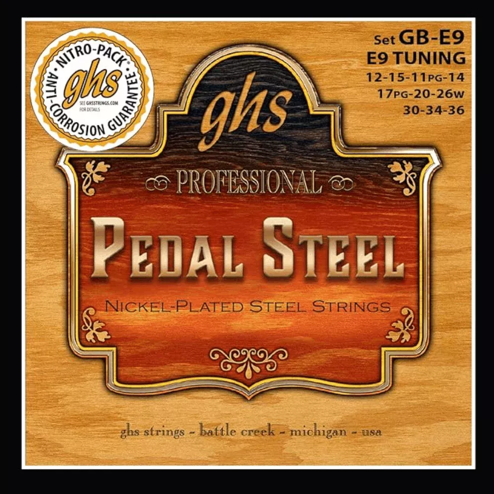 GHS GB E9Pedal Steel Boomers Strings13-36 Gauge